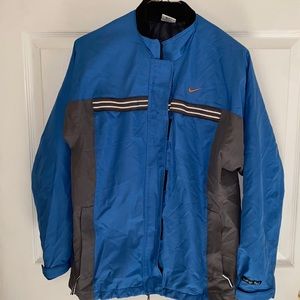 Vintage 90s Nike Fit windbreaker zip rain tech jacket. Great condition.